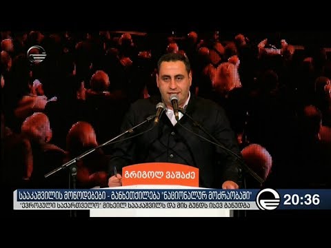 სააკაშვილის მოწოდებები   განხეთქილება „ნაციონალურ მოძრაობაში“